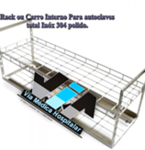 593. Rack ou Carro Interno em inox 